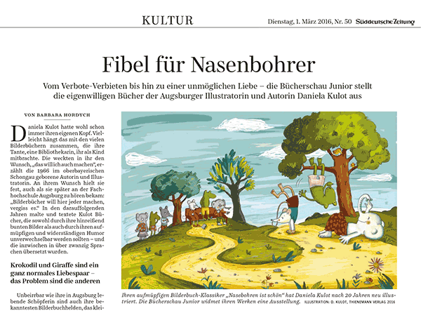 Daniela-Kulot-Sueddeutsche-Zeitung-Kulturteil-image